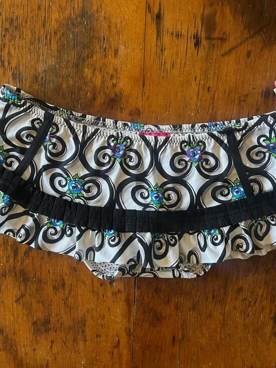 Vintage Betsey Johnson Skirted Bikini Set - Picture 3 of 8